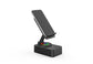 Black 2-in-1 Foldable Phone Stand with Bluetooth Speaker & RGB Lights