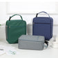Green Insulated Lunch Bag with Shoulder Strap - Portable & Large Capacity Thermal Bento Tote