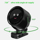 Black Portable Stroller Fan with LED Display - Bladeless Safety Clip-On Fan for Baby & Desk (4000mAh, 360 degree Rotation)