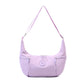 Purple Stylish & Lightweight Nylon Crossbody Bag for Women - Large Capacity Shoulder Hobo Bag with Water-Resistant Finish, Perfect for Travel & Daily Use