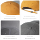 Beige Premium Pure Cotton Quick-Dry Baseball Cap - Outdoor Sports & Camping Sun Hat, Adjustable Fit(59-65cm)