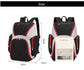Blue Large Capacity Oxford Cloth Basketball Backpack - Waterproof Gym & Travel Bag for Men & Women with S-Type Straps