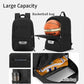 Grey Sports Backpack with Separate Shoe & Ball Compartments - Waterproof Gym Bag for Basketball, Soccer, Travel & Daily Use