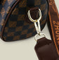 Black bear Stylish PU Leather Boston Bag - Elegant Retro Single Shoulder Crossbody Handbag for Women