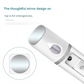 White Portable Nano Facial Mister - 20mL USB Rechargeable Hydrating Sprayer for Face & Skin