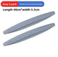 3-PCS Grey Universal Car Bumper Protector Strips - Carbon Fiber Look Anti-Scratch Guards (2-Pack)