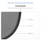 Black Universal Car Window Sun Shade Set - Mesh Fabric UV Protection(One solid rear panel + two angled panels + two solid side panels)