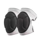 2 Pack Grey Thick EVA Foam Knee Pads Anti-Slip Breathable Sponge Knee Guards for Gardening Flooring Dance Volleyball & Work Impact Protection(Size L)