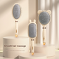 Little Bear Comb Soft Touch Air Cushion Hair Brush with Built-in Cleaning Claw Detangling Massage Comb for Wet and Dry Hair Gentle Scalp Care