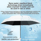 Quiet Blue Compact Mini Travel Umbrella UPF50+ UV Protection Waterproof 6-Fold Flat Design Lightweight Sun & Rain Parasol for Handbag
