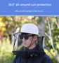 Letter gray Outdoor Fishing Hat with Mesh Head Net Sun Protection Bucket Cap Anti-Mosquito Fly Guard for Gardening Hiking & Beekeeping