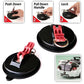 4 Pack Red plate + black buckle Heavy Duty Suction Cup Anchors with S-Hooks for Car Side Awnings and Camping Tarps Multifunctional Tie Down Points for Outdoor Road Trips 10kg Capacity