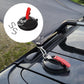 4 Pack Red plate + black buckle Heavy Duty Suction Cup Anchors with S-Hooks for Car Side Awnings and Camping Tarps Multifunctional Tie Down Points for Outdoor Road Trips 10kg Capacity