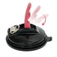 4 Pack Red plate + black buckle Heavy Duty Suction Cup Anchors with S-Hooks for Car Side Awnings and Camping Tarps Multifunctional Tie Down Points for Outdoor Road Trips 10kg Capacity