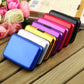 3-Pcs Black Slim Aluminium Credit Card Holder RFID Blocking Wallet Hard Shell Case Business Card Organiser Lightweight Pocket Size for Everyday Use