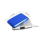 3-Pcs Grey Slim Aluminium Credit Card Holder RFID Blocking Wallet Hard Shell Case Business Card Organiser Lightweight Pocket Size for Everyday Use