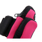 Black Sports Running Armband Bag Water Resistant Phone Pouch with Dual Zipper Pockets Earphone Hole for Gym Jogging Cycling Fits 6.5 Inch Smartphones