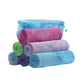 Rose red 5 Pack Instant Cooling Towel Set Soft Breathable Sports Sweat Towel for Gym Yoga Running Hiking and Outdoor Activities 30x80cm