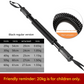 Black Power Twister Bar Upper Body Workout Equipment Chest Expander Arm Strengthener Spring Exerciser for Men Home Gym(40kg)
