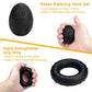 Orange 5 in 1 Hand Grip Strengthener Kit Adjustable Resistance Finger Stretcher Stress Relief Ball and Grip Ring for Rehabilitation and Muscle Building