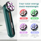 White 4-in-1 RF EMS Facial Beauty Device Skin Tightening and Lifting Massager with LED Light Therapy Anti-Aging Tool for Home Use