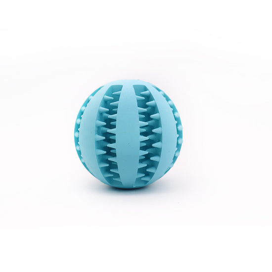 Lake blue TPR Dog Chew Ball Set – 3-Piece Size Combination (Small, Medium, Large) with Food Hiding Design for Teeth Cleaning and Mental Stimulation in Australia