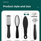 27 Piece Professional Pedicure Foot Care Kit Stainless Steel Callus Remover Heel Rasp and Manicure Set for Dead Skin Removal Home Salon Tools