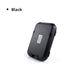 Black RFID Blocking Aluminium Card Holder Wallet Waterproof Hard Shell Case with Cash Strap for Men Travel and Daily Use