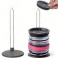 5-PCS Universal Tumbler Lid Organizer Stand Vertical Storage Rack for Kitchen Cabinets Holds Up to 10 Lids Space Saving Cup Accessory Holder