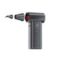 Black High Power Portable Jet Fan Air Blower 130000 RPM Electric Duster for Snow Removal Car Drying Camping and Outdoor Cleaning