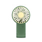 Green 2 Pack Mini Portable Handheld Fan Foldable Desktop Personal Fan USB Rechargeable Pocket Fan with 3 Speeds for Travel Office and Outdoor
