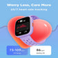Blue Kids Smart Watch Fitness Tracker with Pedometer Heart Rate Monitor and 14 Sport Modes IP68 Waterproof Watch for Boys and Girls