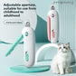 2-PCS Pink Adjustable Pet Nail Clipper with Safety Guard Professional Cat Dog Claw Trimmer with Hidden Nail File and Splash Proof Box