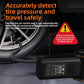 Black 4-in-1 Car Vacuum Cleaner and Tyre Inflator Portable Cordless Air Pump with LED Light and Digital Pressure Gauge