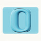 Blue Portable Fascia Massage Ring Vibration Massager with Heat and LED Display for Muscle Relaxation and Body Shaping