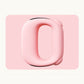 Pink Portable Fascia Massage Ring Vibration Massager with Heat and LED Display for Muscle Relaxation and Body Shaping