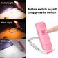 2-PCS White Mini USB Rechargeable LED Book Light Eye Protection Reading Lamp with Adjustable Clip and Brightness for Kids Students Travel