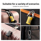 Red TSA Approved Cable Combination Padlock 3-Digit Security Lock for Travel Luggage Suitcase Gym Lockers Durable Steel Wire Australian Travel Essential