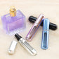 5-Pcs Azure blue 5ml Refillable Perfume Atomizer Portable Bottom Fill Travel Spray Bottle for Fragrance and Aftershave Australian Travel Essential