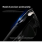 2-PCS Bright black frame with clear lenses Men&
