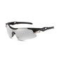 2-PCS Bright black frame with white mercury Men&