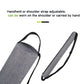 Black Insulated Golf Beer Cooler Bag Cylindrical Tube Design with PEVA Lining 25cm Portable Crossbody Shoulder Strap for Australian Golf and BBQs