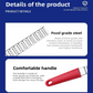 3-PCS Black Stainless Steel Lemon Zester and Cheese Grater 32cm Long Multi-functional Kitchen Grater for Citrus Ginger and Chocolate Australian Home Cooking
