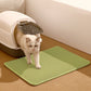 2-PCS Green Double Layer Cat Litter Mat Honeycomb Design Waterproof EVA Trapping Mat for Litter Box Tracking Control 40x50cm Easy Clean Australian Pet Supplies