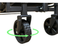Mini Foldable Outdoor Camping & Utility Wagon with 5-Inch Wheels