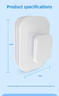 Magnetic Double Sided Window Cleaner for 20-35mm Double Glazed Glass High Rise Safety Wiper Tool White
