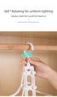2-SET Space-Saving 6-in-1 Foldable Hanger Set Multi-Functional Closet Organizer Clothes Drying Rack with Pant Clips (White & White Clip Upgrade Edition) Ideal for Homes and Dorm Rooms