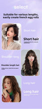 32mm French Style Deep V Hair Waver Mermaid Curls Iron Fast Heating Ceramic Styling Tool for Big Waves Pink AU Plug