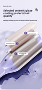 32mm French Style Deep V Hair Waver Mermaid Curls Iron Fast Heating Ceramic Styling Tool for Big Waves Pink AU Plug