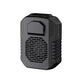 Portable Waist Clip Fan 6000mAh Rechargeable Personal Air Conditioner with Power Bank Function Heavy Duty Wearable Belt Fan for Tradies Camping and Outdoor Work Black